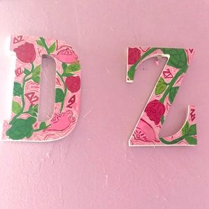 DZ painted letters